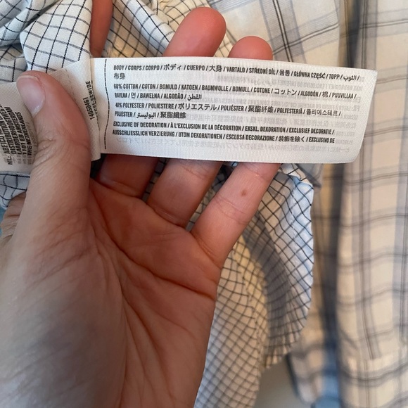 Abercrombie oversized women’s buttondown - Picture 4 of 5